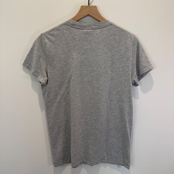 Y2K Abercrombie & Fitch Muscle Tee Men's Small T-Shirt Grey Blue EUC 00s Vintage - Picture 8 of 8